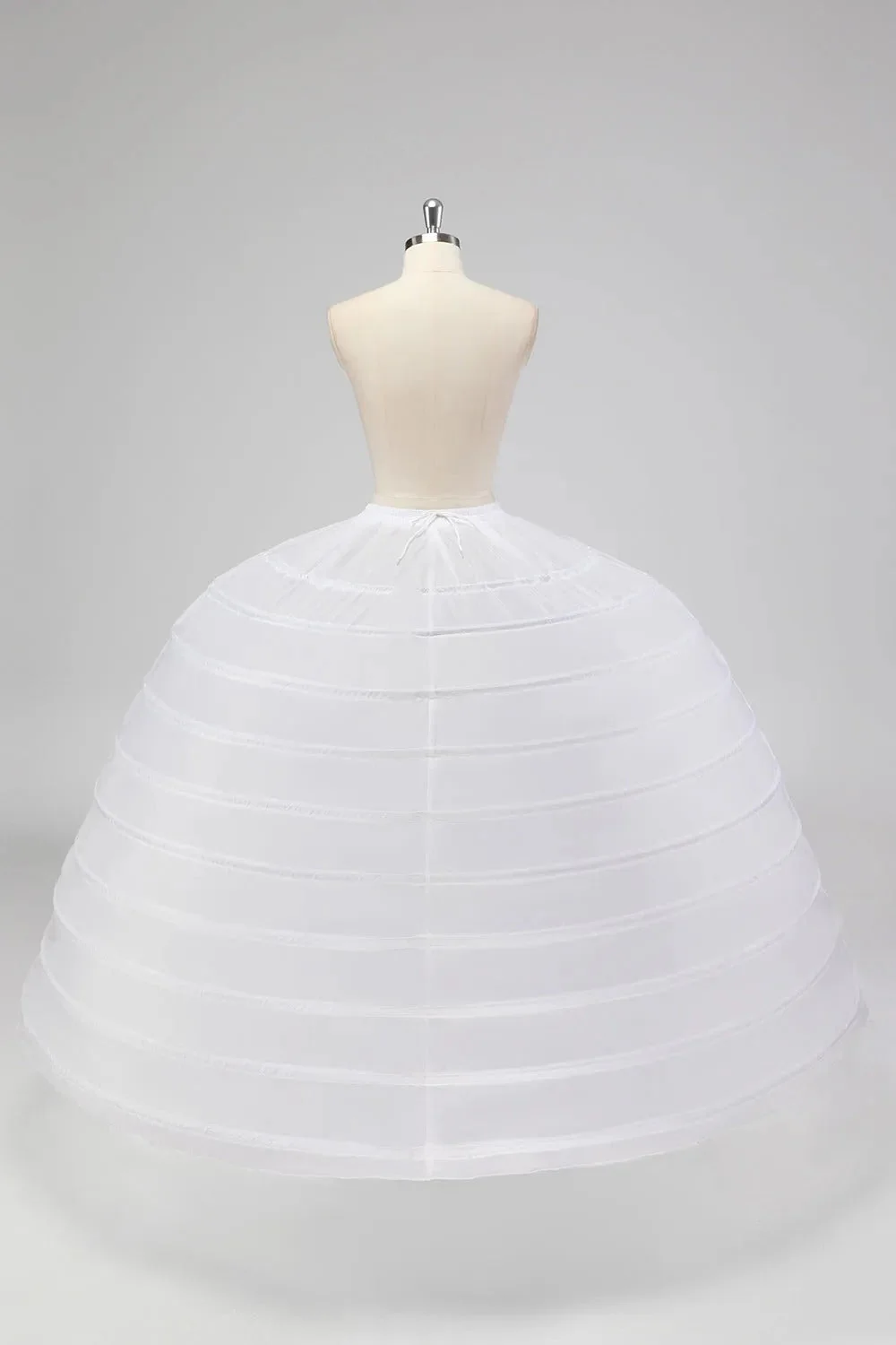 10 Hoop Tiulowa suknia balowa Halka Długość podłogi Krynolina Spódniczka do sukienki Quinceanera - Image 2