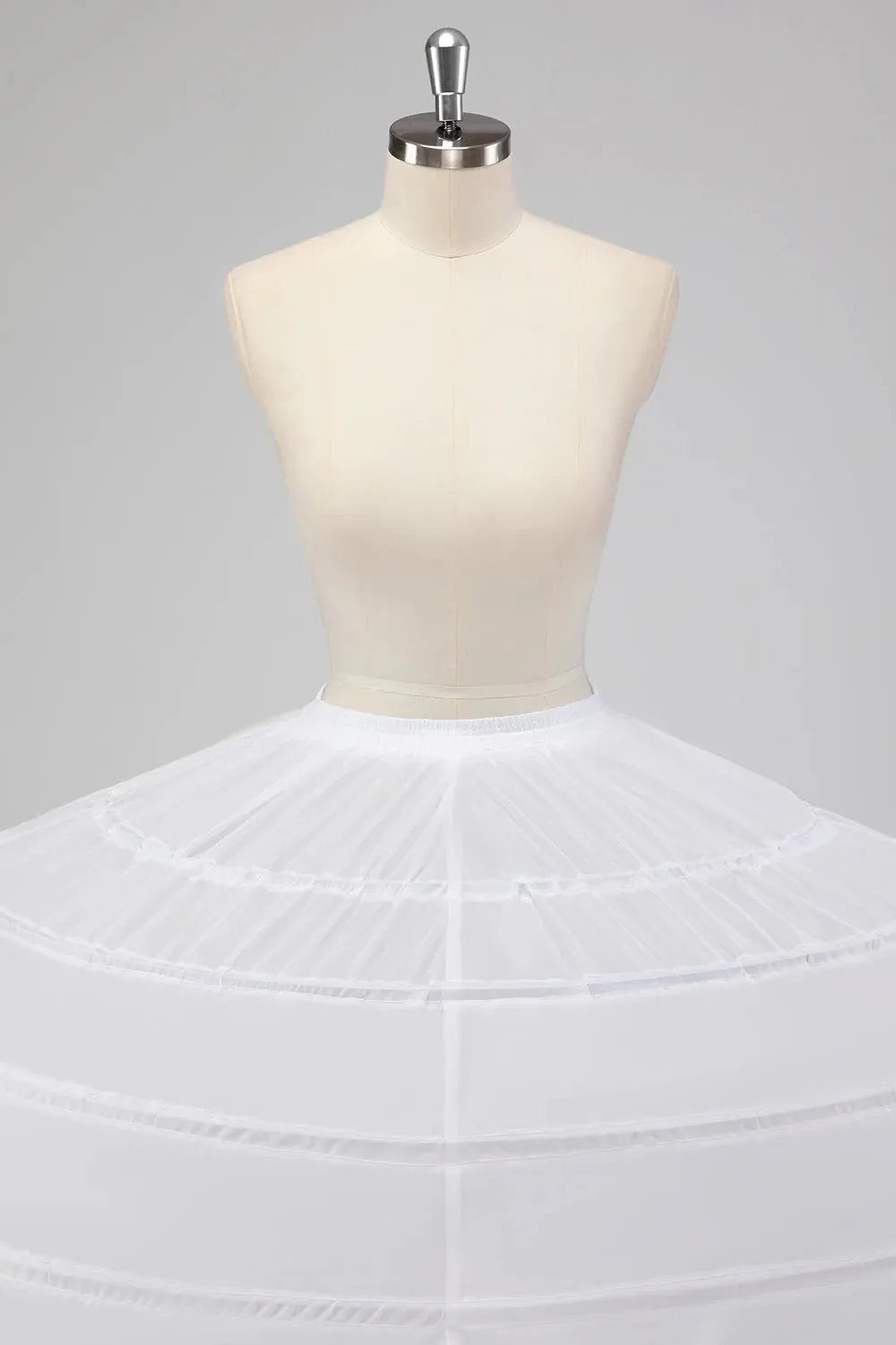 10 Hoop Tiulowa suknia balowa Halka Długość podłogi Krynolina Spódniczka do sukienki Quinceanera - Image 4
