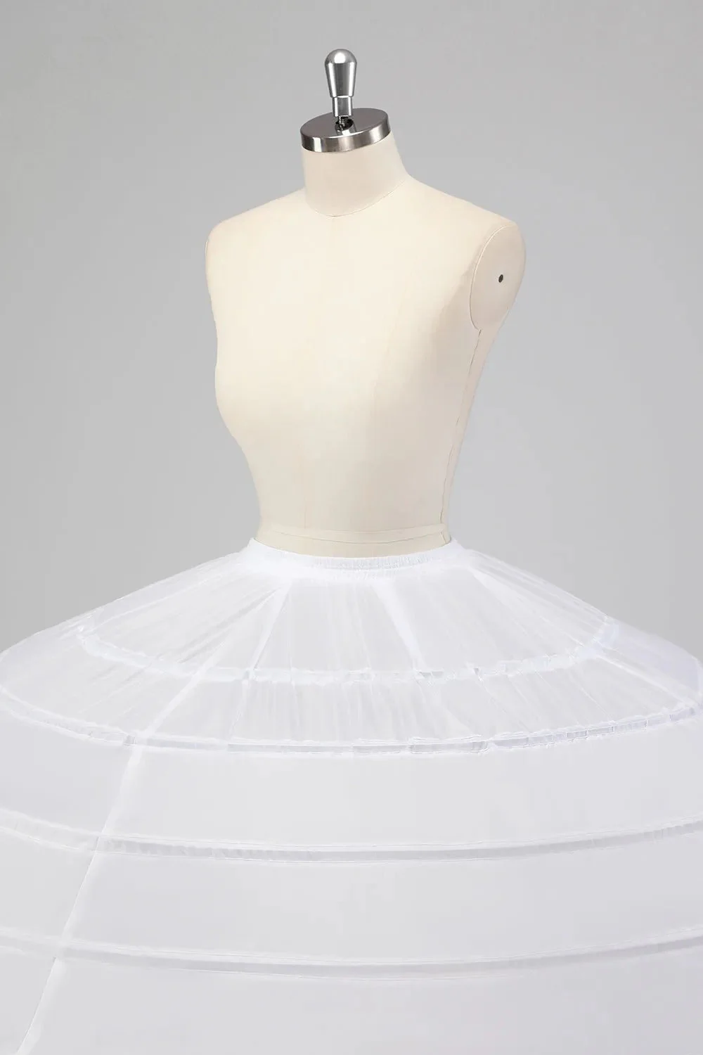 10 Hoop Tiulowa suknia balowa Halka Długość podłogi Krynolina Spódniczka do sukienki Quinceanera - Image 5