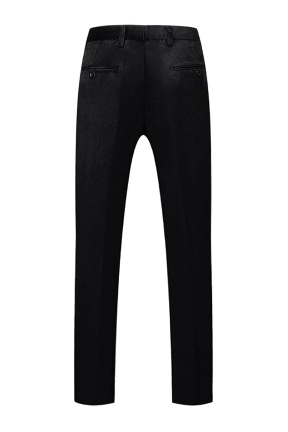 2-częściowe męskie garnitury Black Peak Lapel - Image 3
