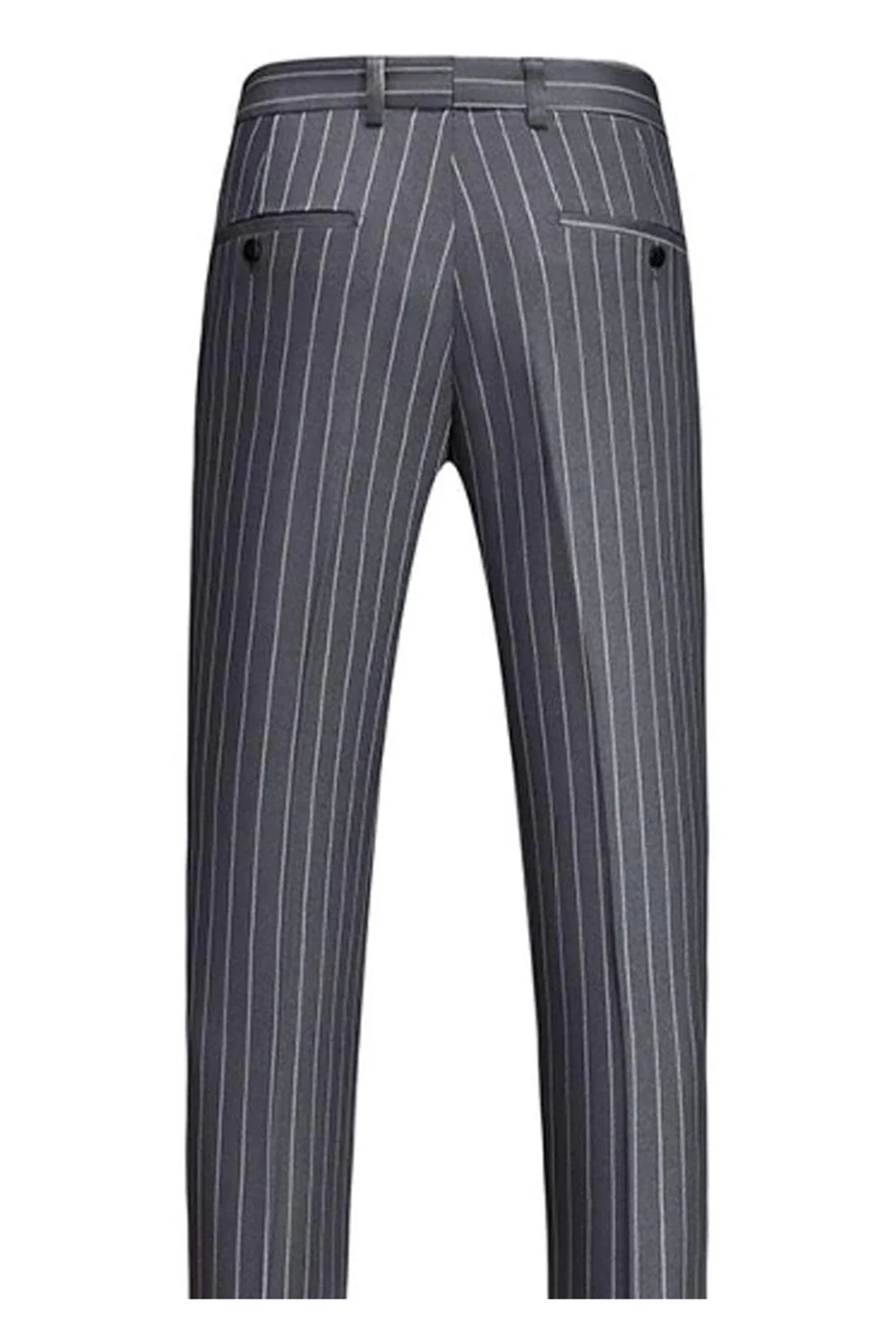 2-częściowe męskie garnitury z klapami Blue Peak Lapel - Image 10