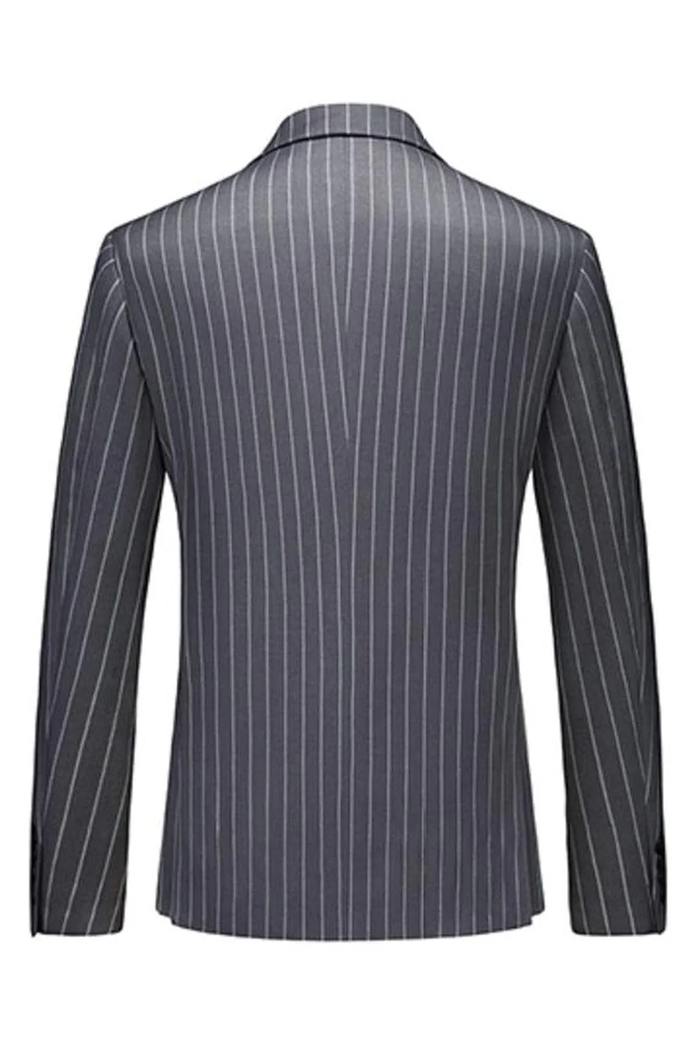 2-częściowe męskie garnitury z klapami Blue Peak Lapel - Image 8