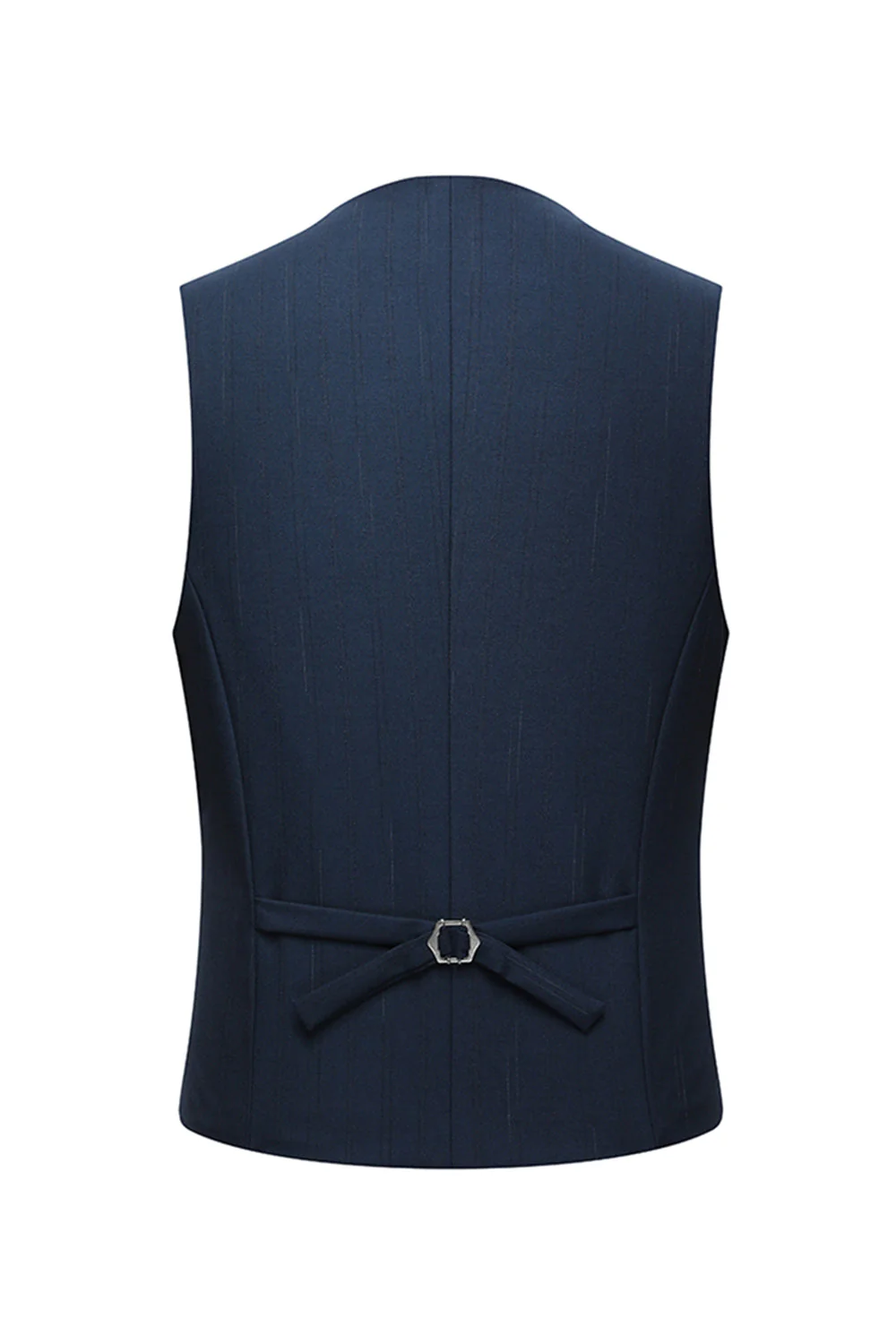 3-częściowe jednorzędowe męskie garnitury z klapami slim fit i klapami w szpiku - Image 6