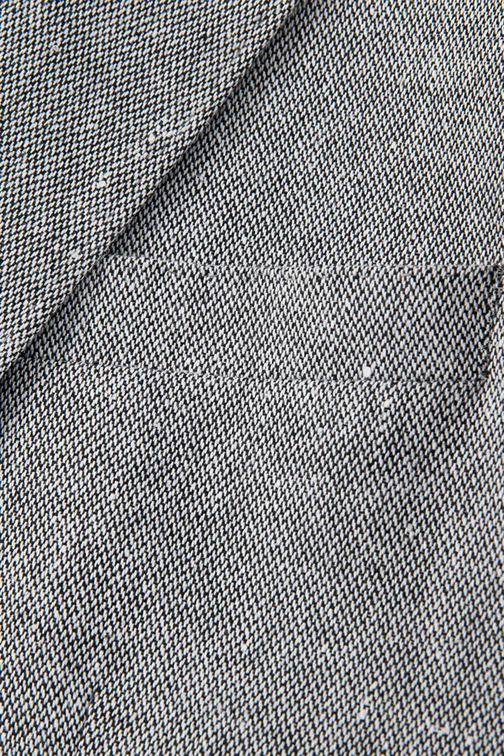 3-częściowe męskie szare garnitury z klapami slim fit z wyciętymi klapami - Image 7