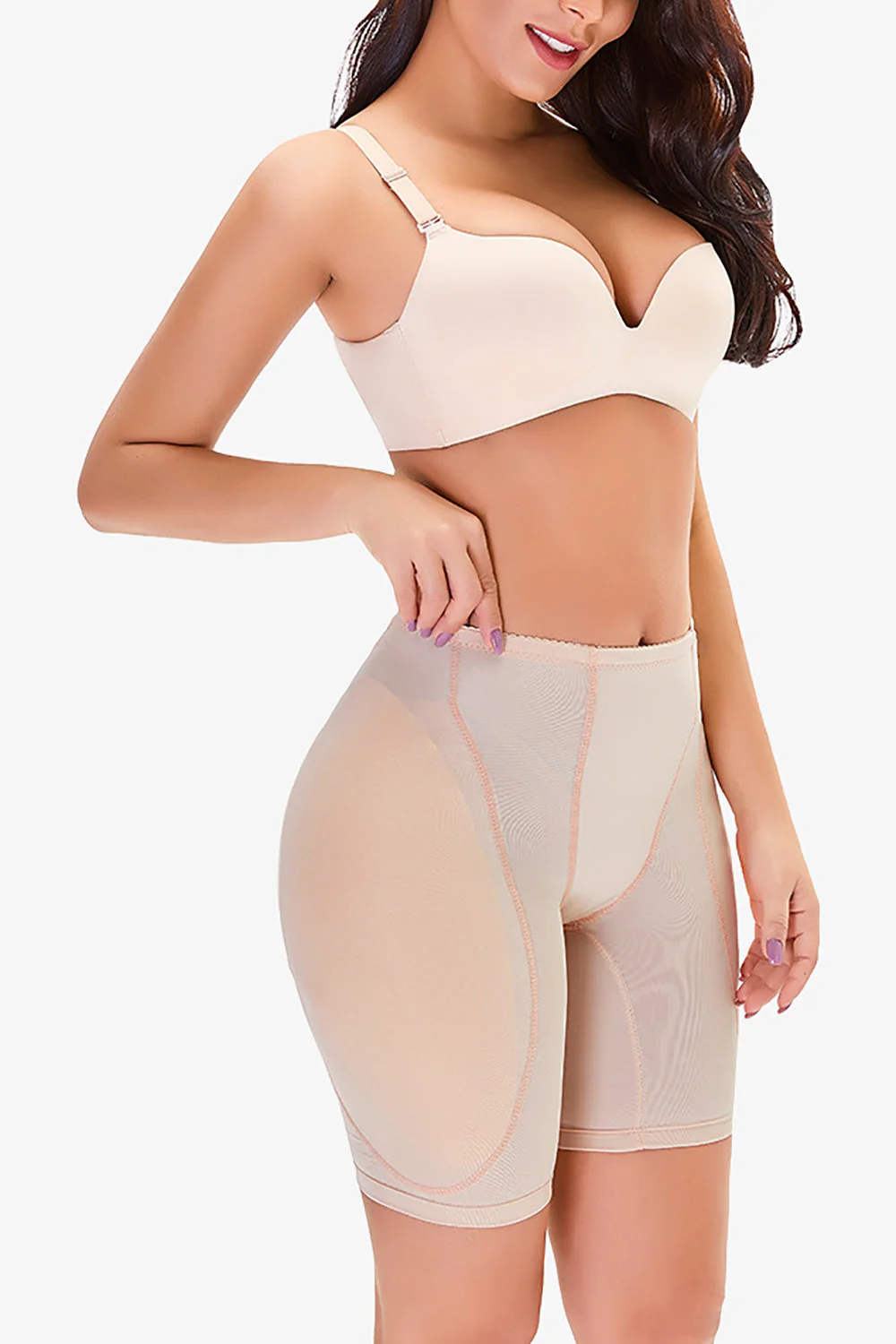Apricot Hip Sponge Pad Zagęszczona bielizna modelująca z podnoszeniem pośladków - Image 3
