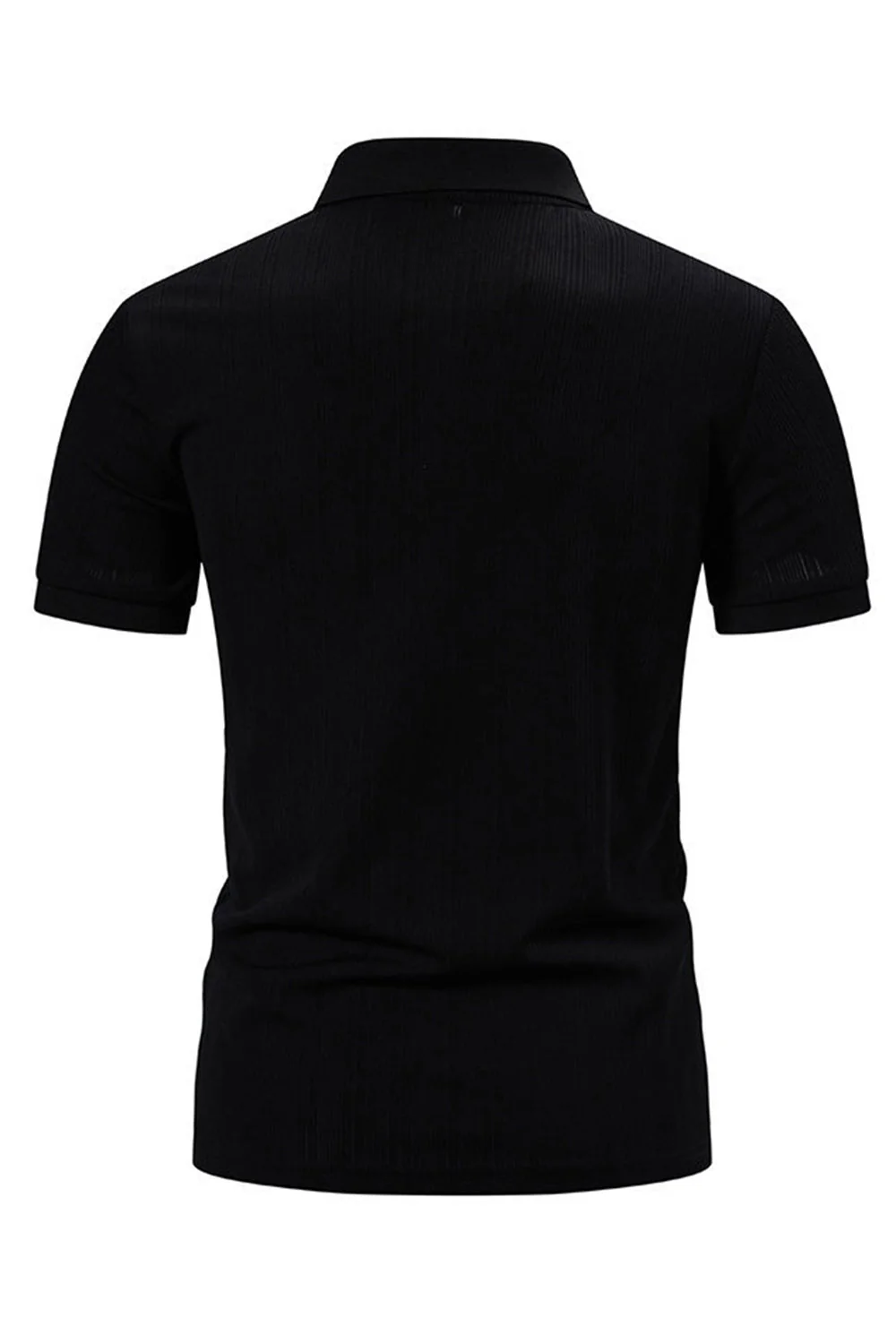 Biała bawełniana koszulka polo z krótkimi rękawami Slim Fit - Image 10