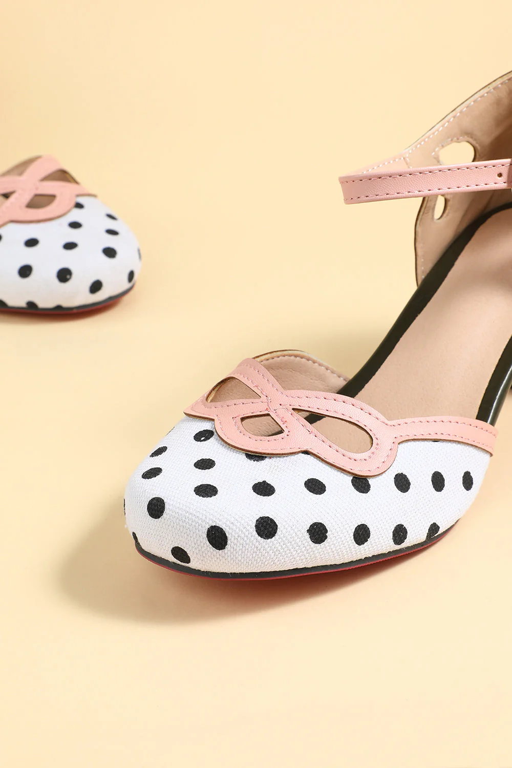Białe czarne paski Retro Buty - Image 11