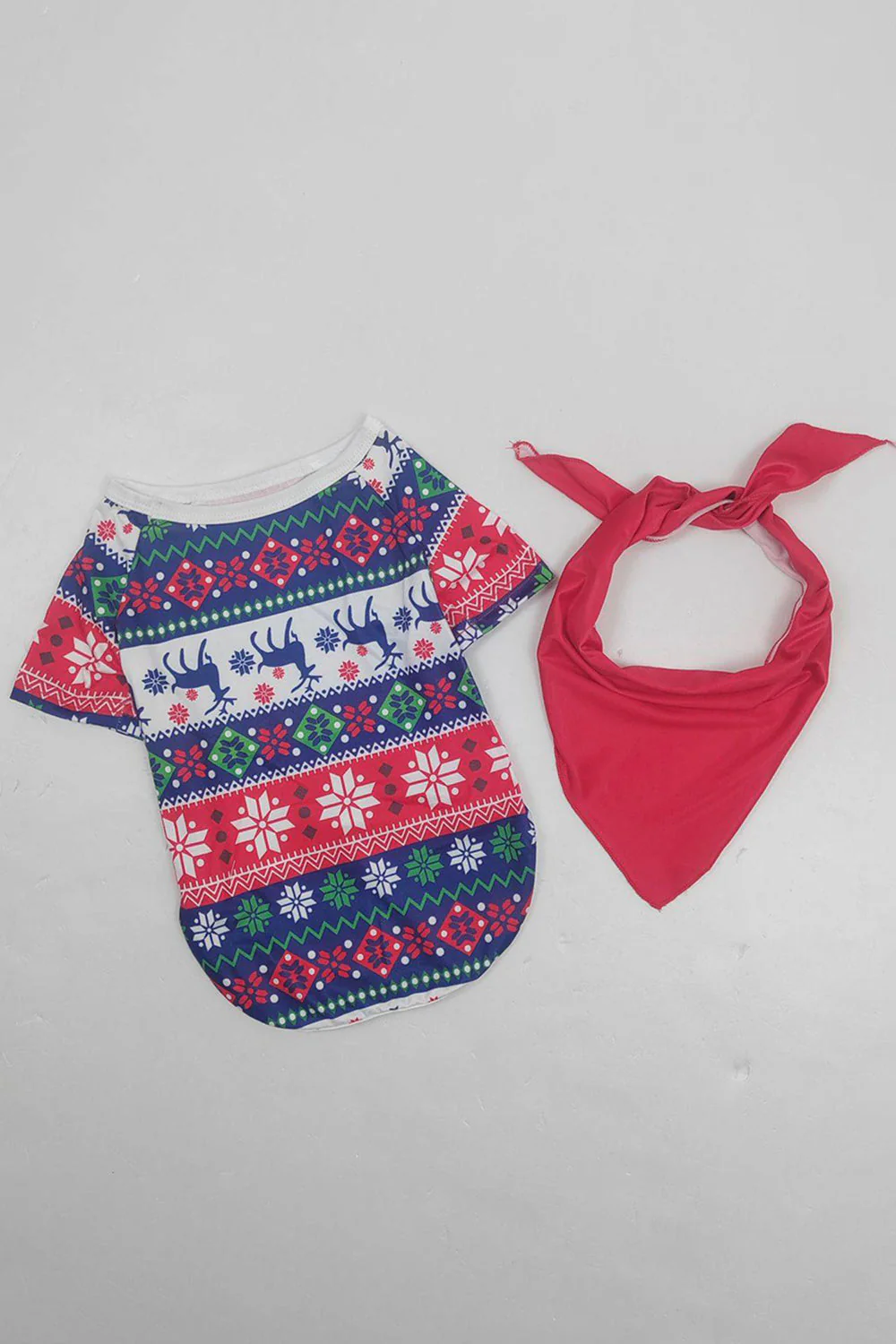 Biało-niebieski jeleń Snowflake Pattern Świąteczny rodzinny zestaw piżam - Image 15