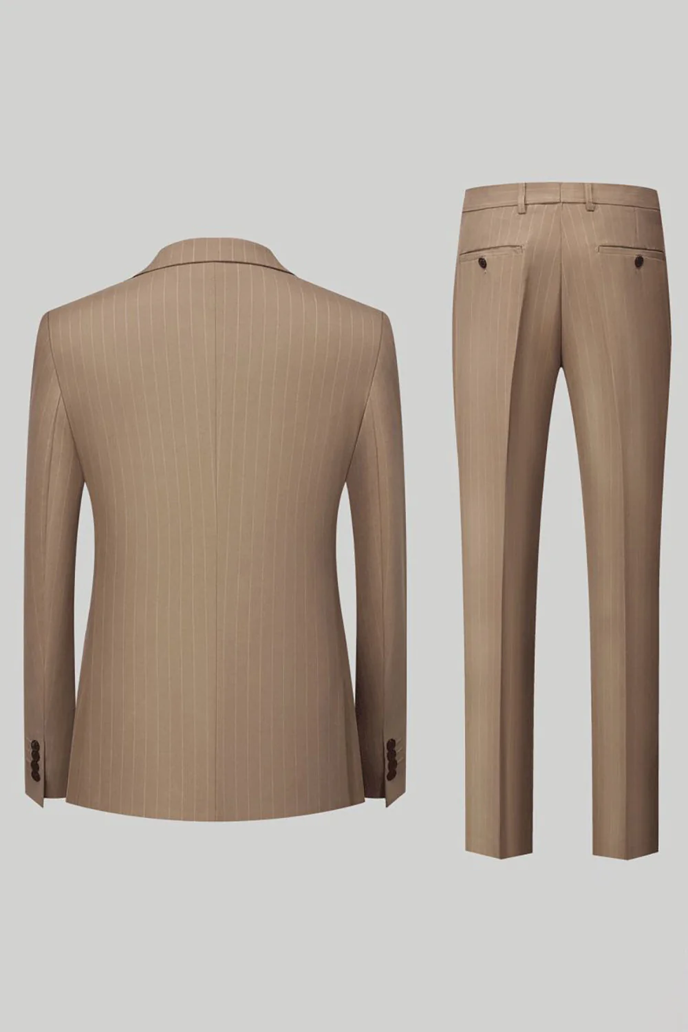Black Peak Lapel 2-częściowe męskie garnitury - Image 6