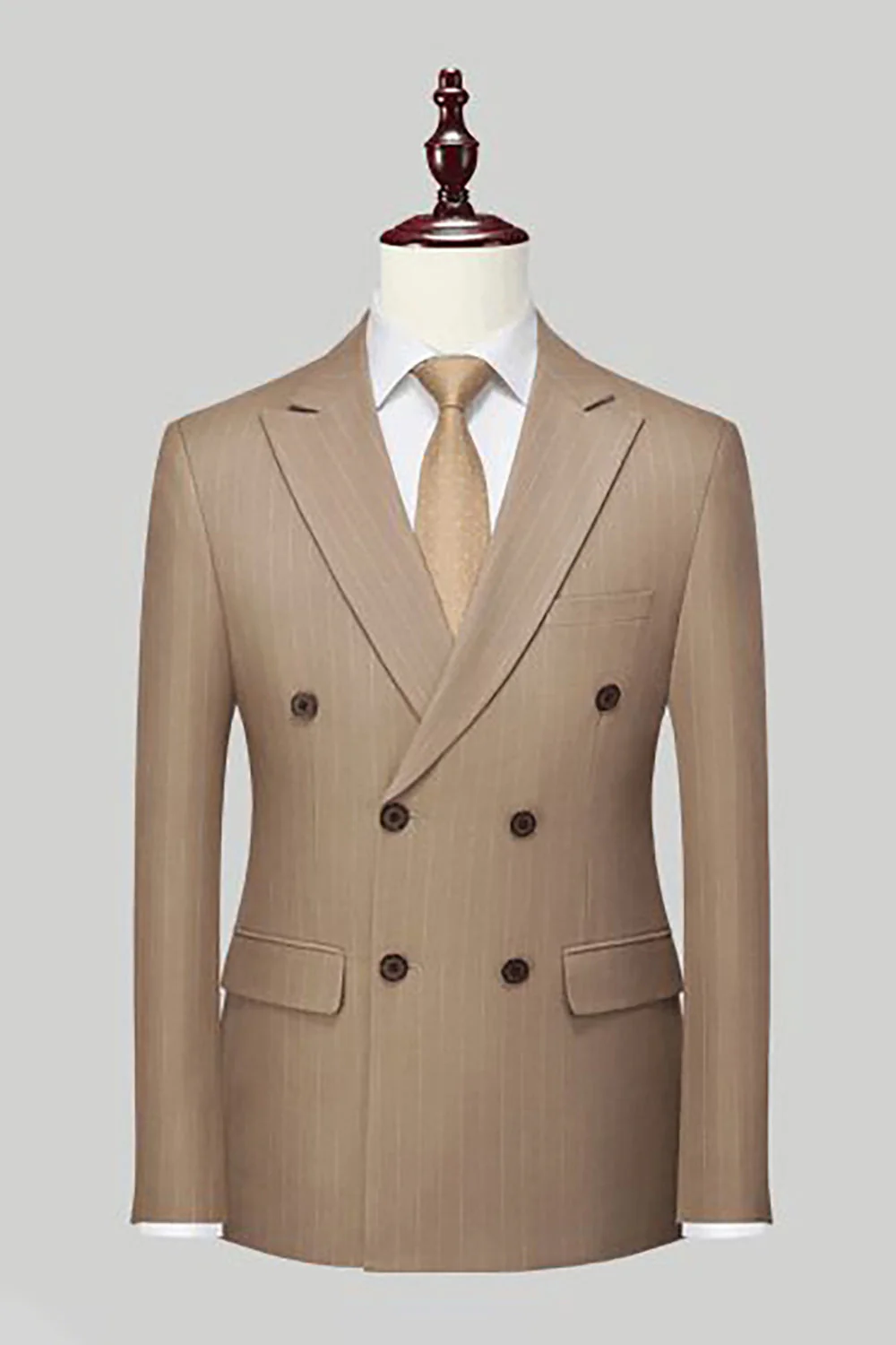 Black Peak Lapel 2-częściowe męskie garnitury - Image 8