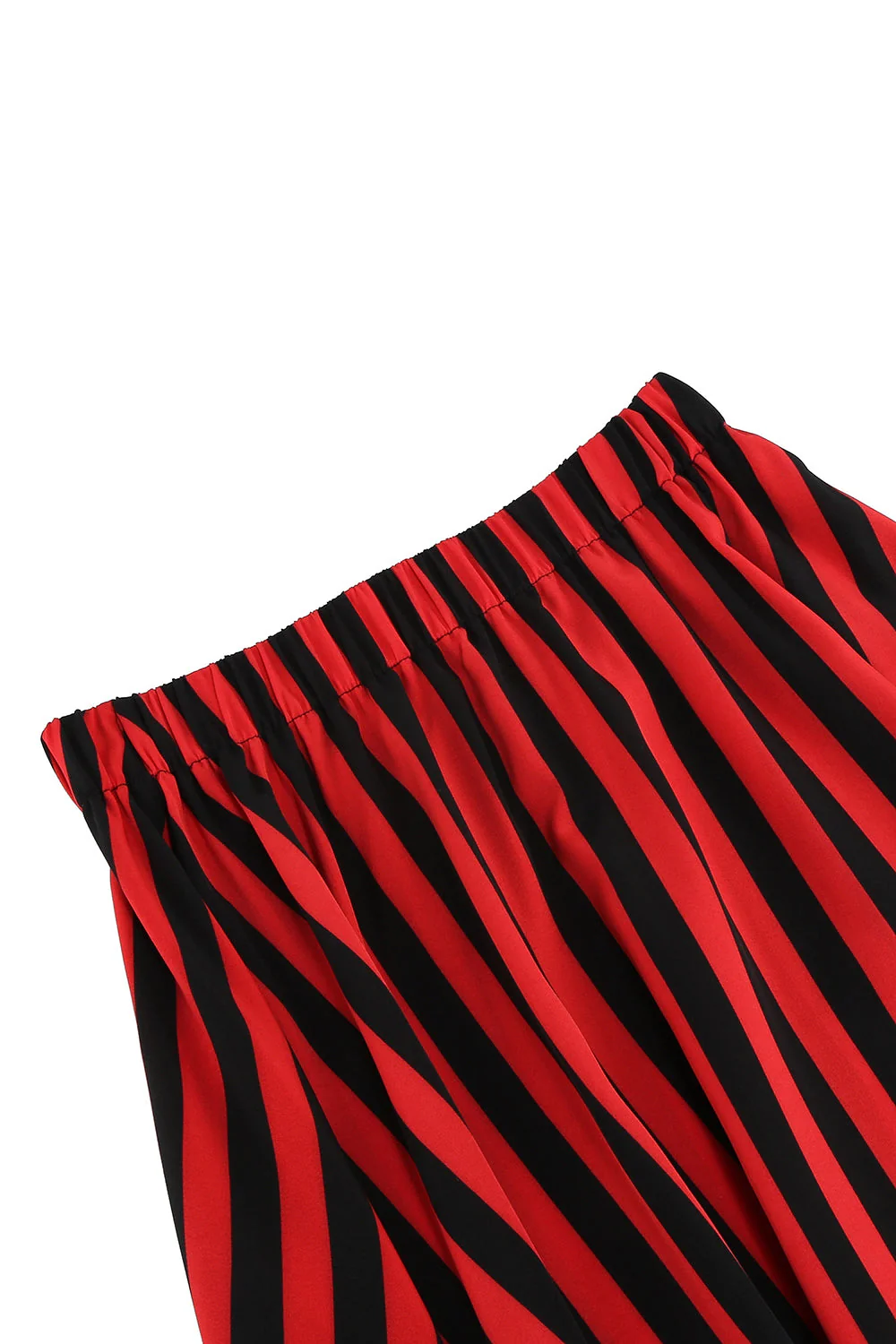 Blok Kolorów W Paski Z Nadrukiem Casual Novelty Pirate Costume Spódnica - Image 6