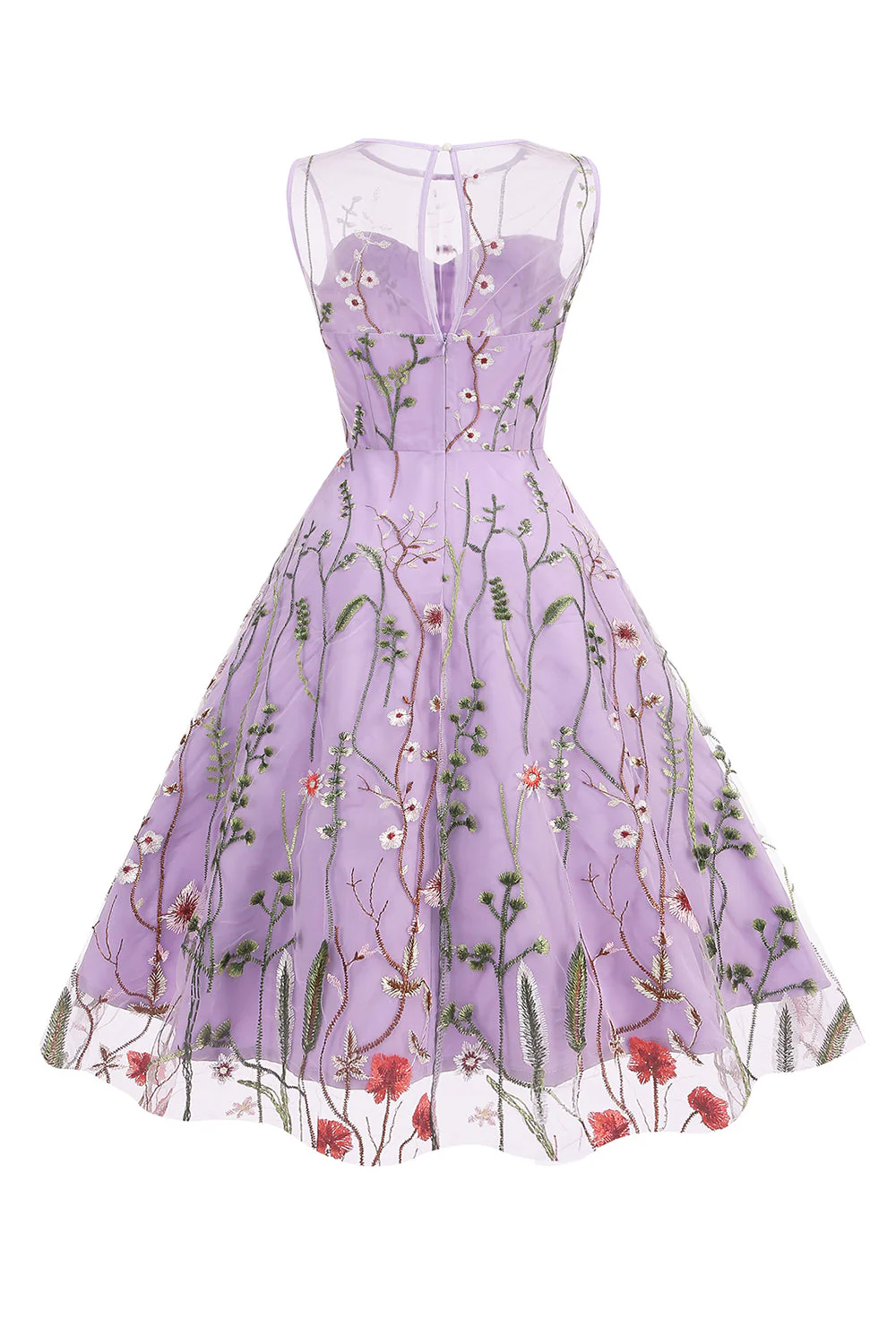 Rękawiczki Blush A Line Z Dekoltem W Łódkę Z 1950 Roku - Image 5