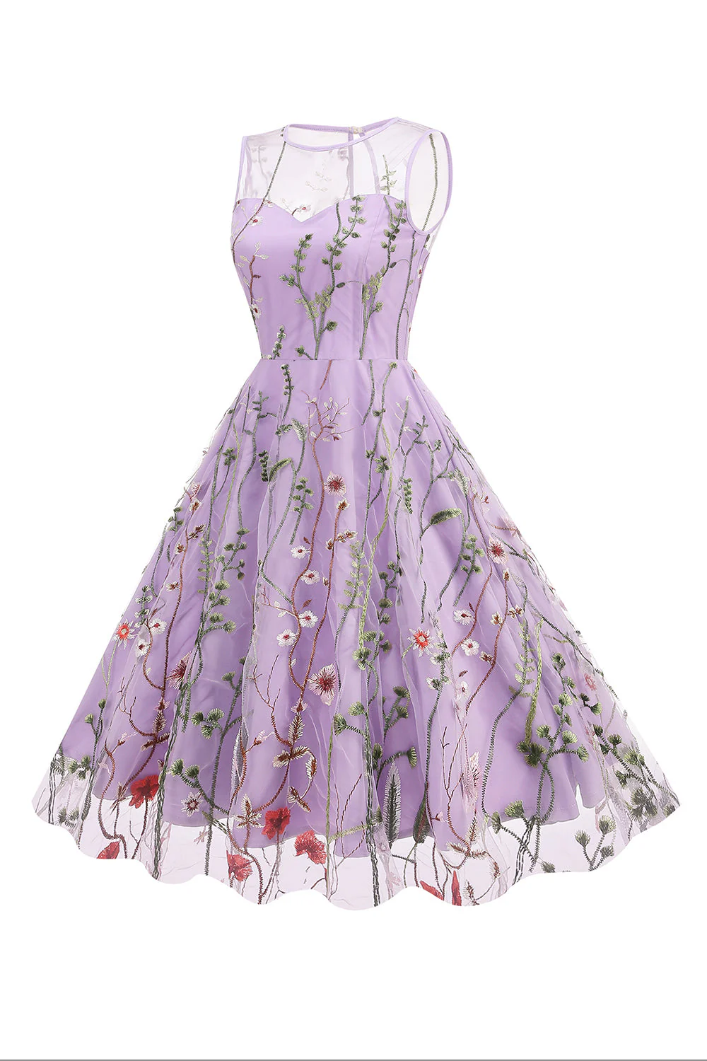 Rękawiczki Blush A Line Z Dekoltem W Łódkę Z 1950 Roku - Image 6