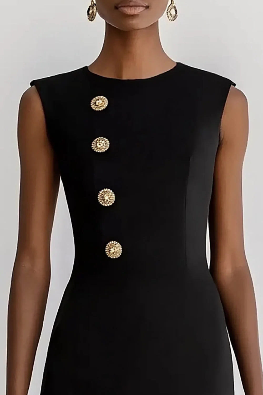 Bodycon sukienka robocza do kolan - Image 2