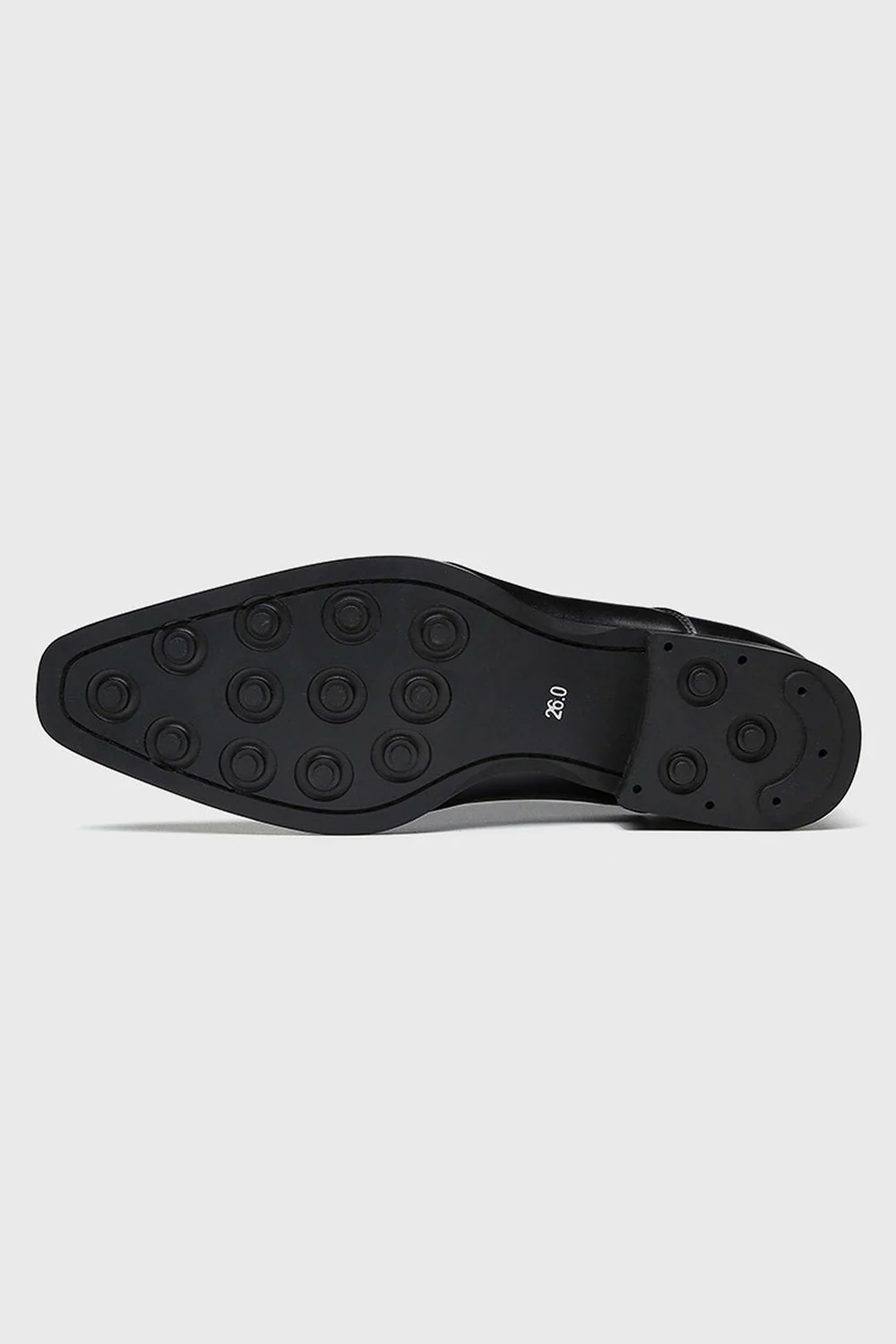 Brązowe sznurowadła męskie męskie buty imprezowe - Image 4