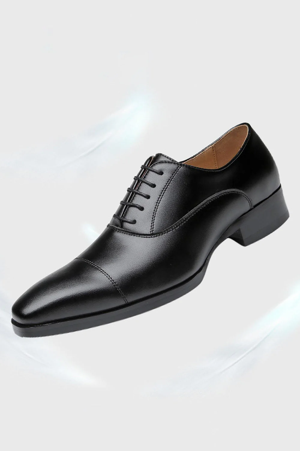 Brązowe sznurowadła męskie męskie buty imprezowe - Image 7