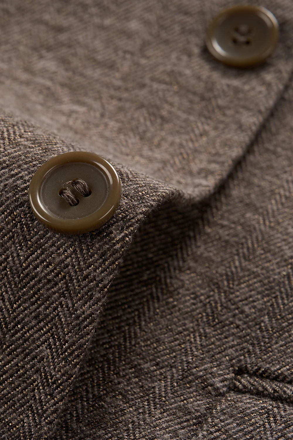 Brązowy 3-częściowy garnitur męski Slim Fit Garnitur drużbów - Image 10