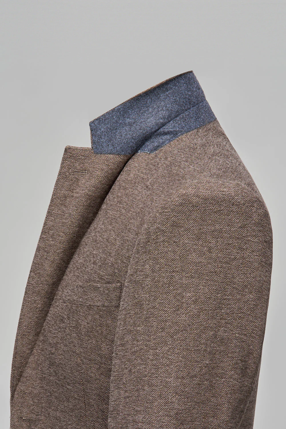 Brązowy 3-częściowy garnitur męski Slim Fit Garnitur drużbów - Image 8