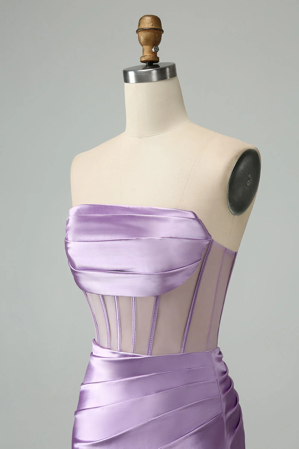 Ciemnozielona Bodycon Gorset Bez Ramiączek Krótka Sukienka Na Powrót Do Domu - Image 15