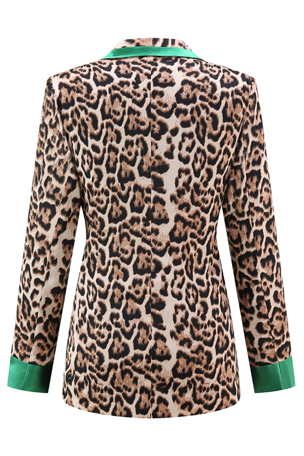 Coffee Leopard Peaked klapa 2 sztuki Garnitury na studniówkę - Image 4