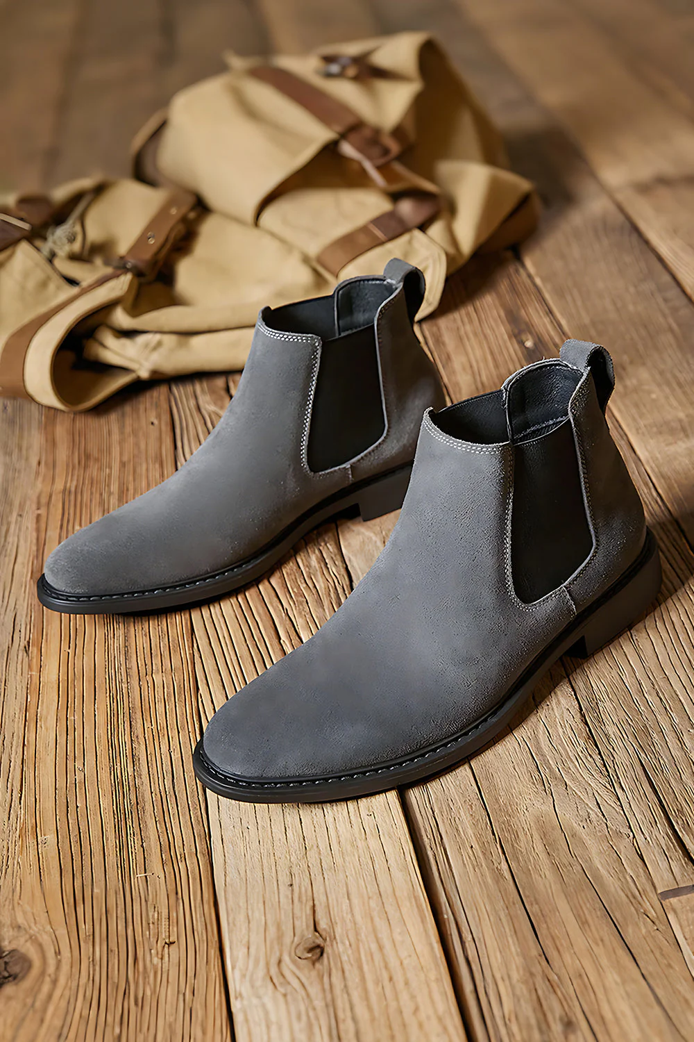 Czarne męskie buty casualowe z wysokim dachem - Image 10