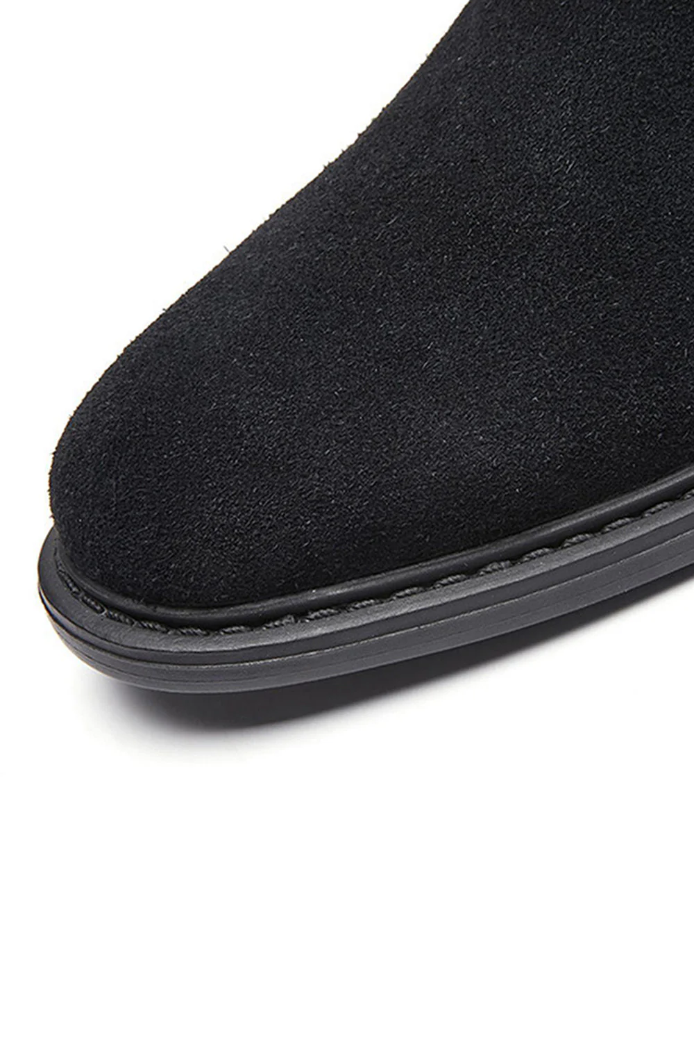 Czarne męskie buty casualowe z wysokim dachem - Image 5