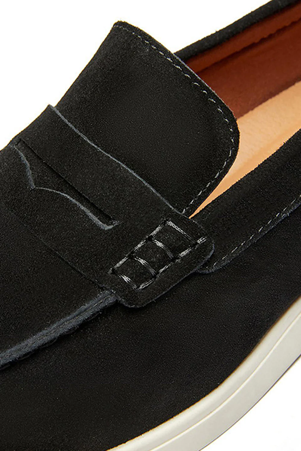 Czarne wsuwane męskie buty na co dzień - Image 3