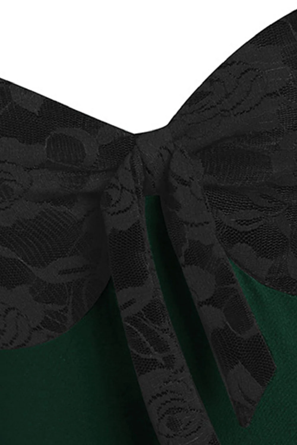 Czarno-bordowa sukienka Halloween w stylu vintage - Image 7