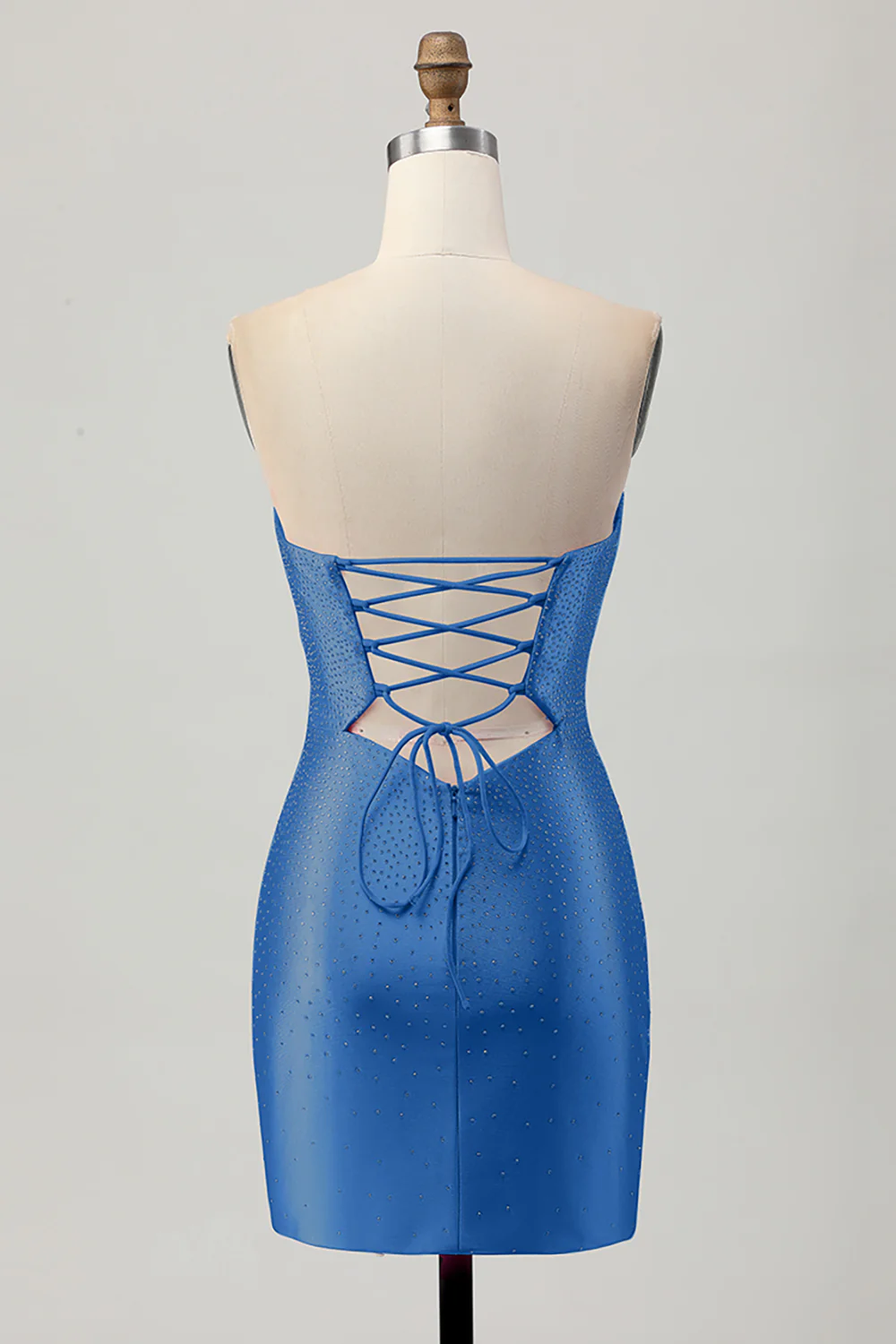 Czerwony sukienka bodycon z wycięciami na ramiączkach - Image 10