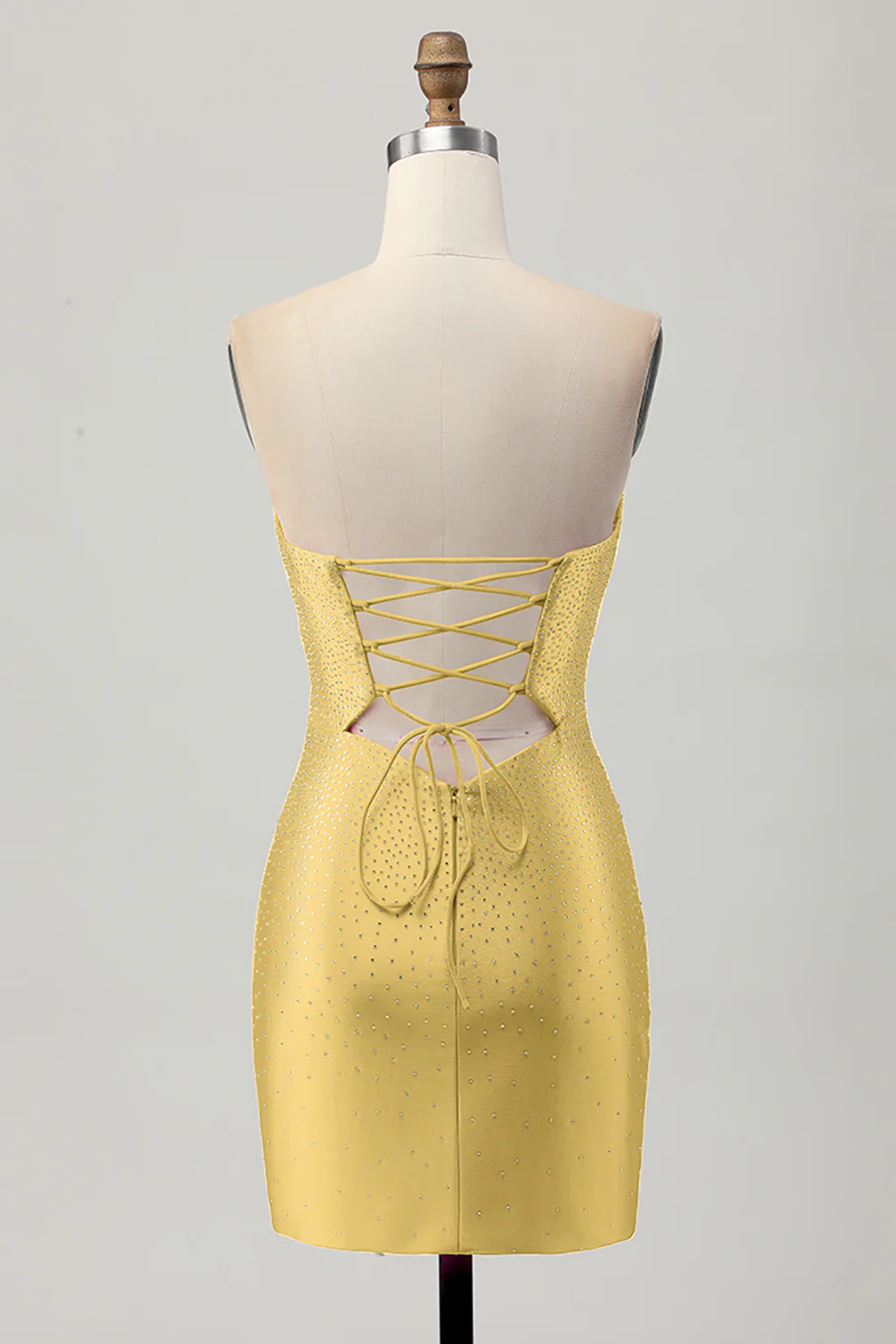 Czerwony sukienka bodycon z wycięciami na ramiączkach - Image 12