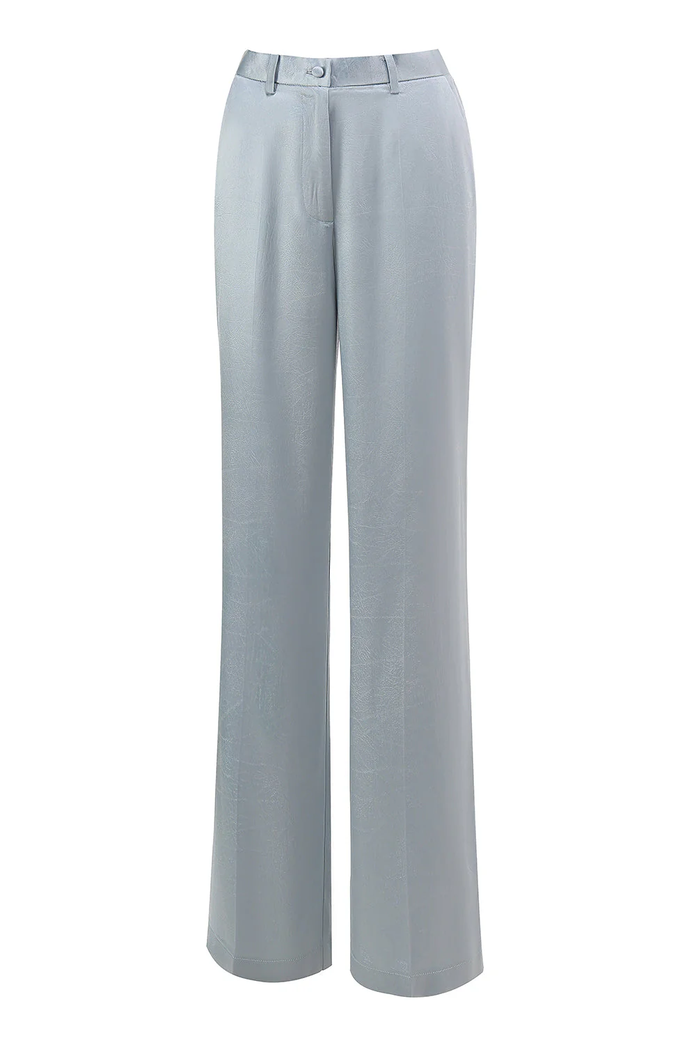 Dusty Blue Peak Lapel 2-częściowy garnitur damski z szarfą - Image 9