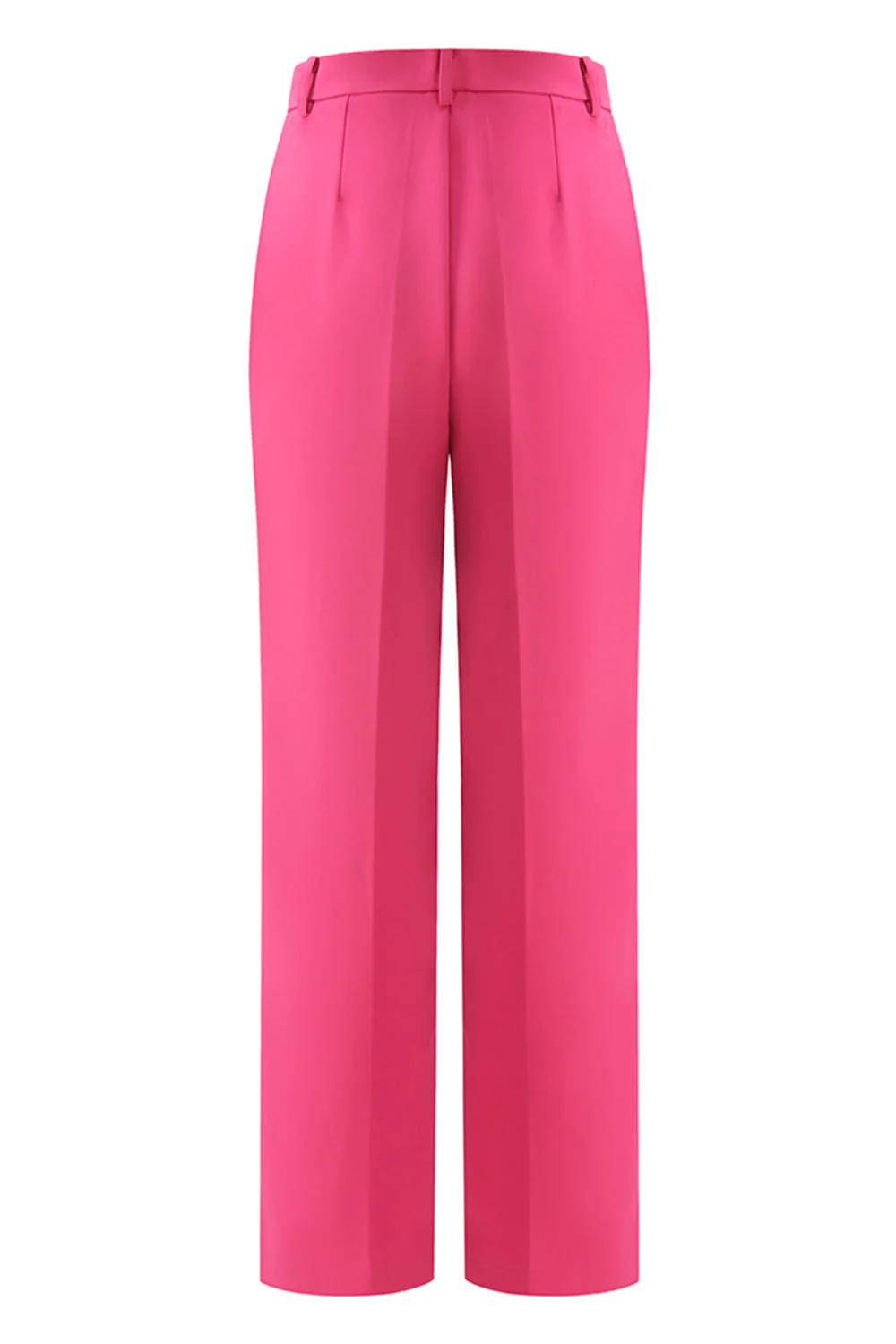 Fuksja Peak Lapel 2-częściowe garnitury damskie z guzikami - Image 6