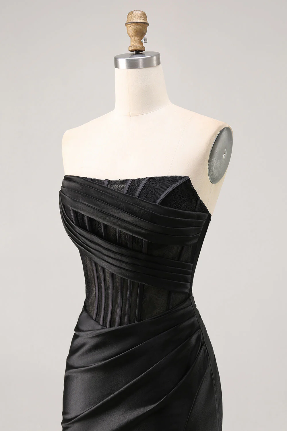 Gorset Bez ramiączek Bodycon Koronkowa Sukienka Na Powrót Do Domu - Image 6