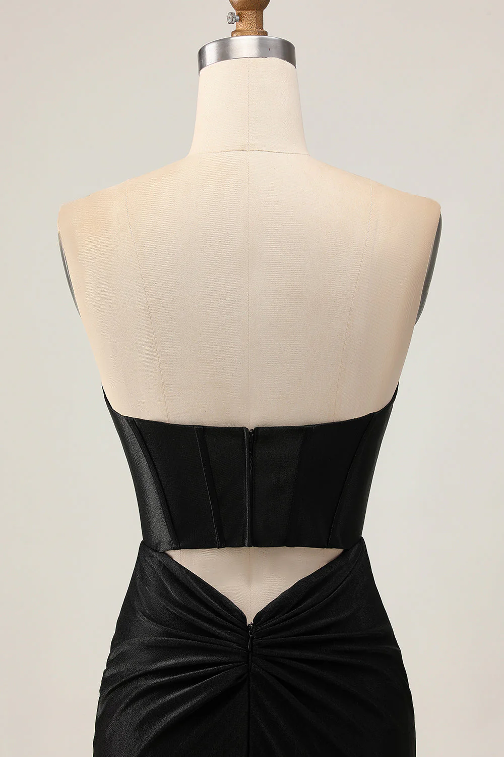 Gorset Bodycon Z Wycięciem Na Koraliki Sukienka Powrót Do Domu - Image 5
