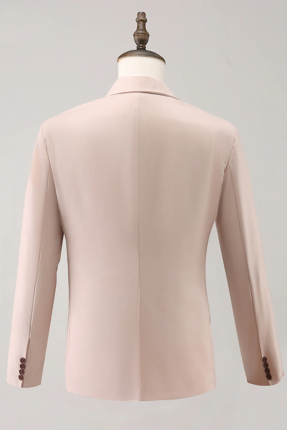 Ivory Peak Lapel One Button 3-częściowe garnitury balowe - Image 2