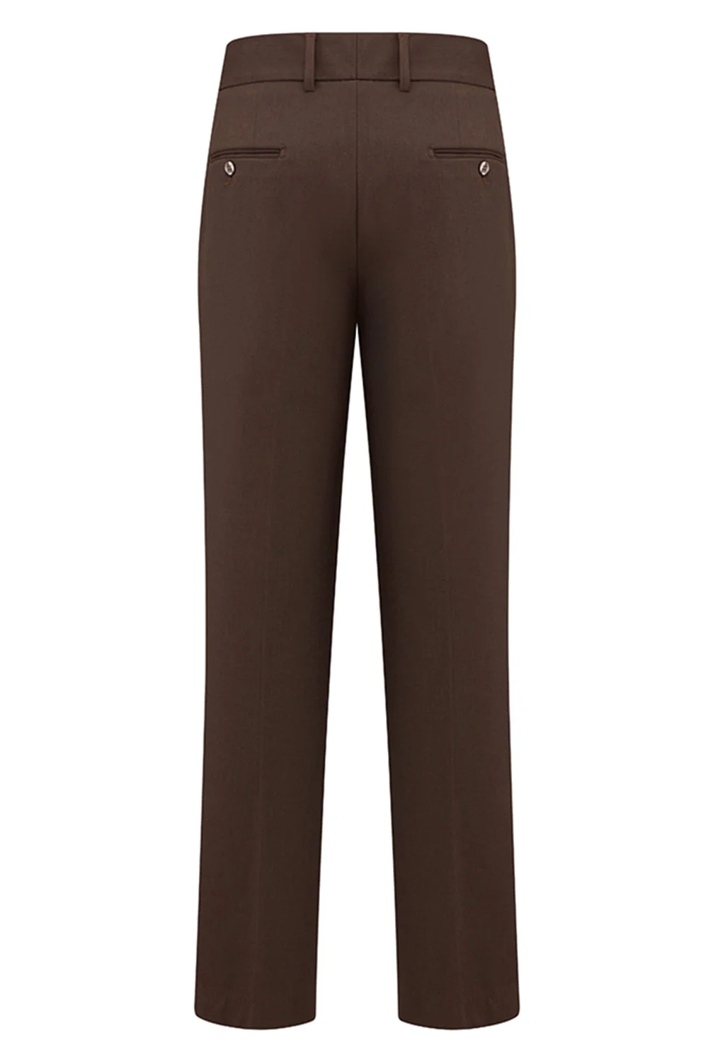 Khaki Coffee Cap, Capel Capel Single-Ad Męskie garnitury trzyczęściowe - Image 7