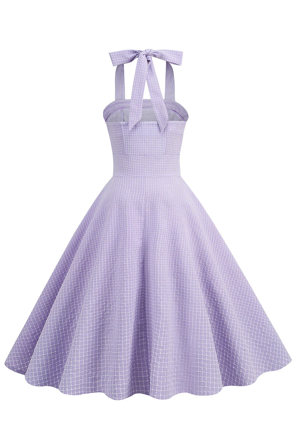 Lawenda Sukienka Pin Up Lata 50 - Image 2