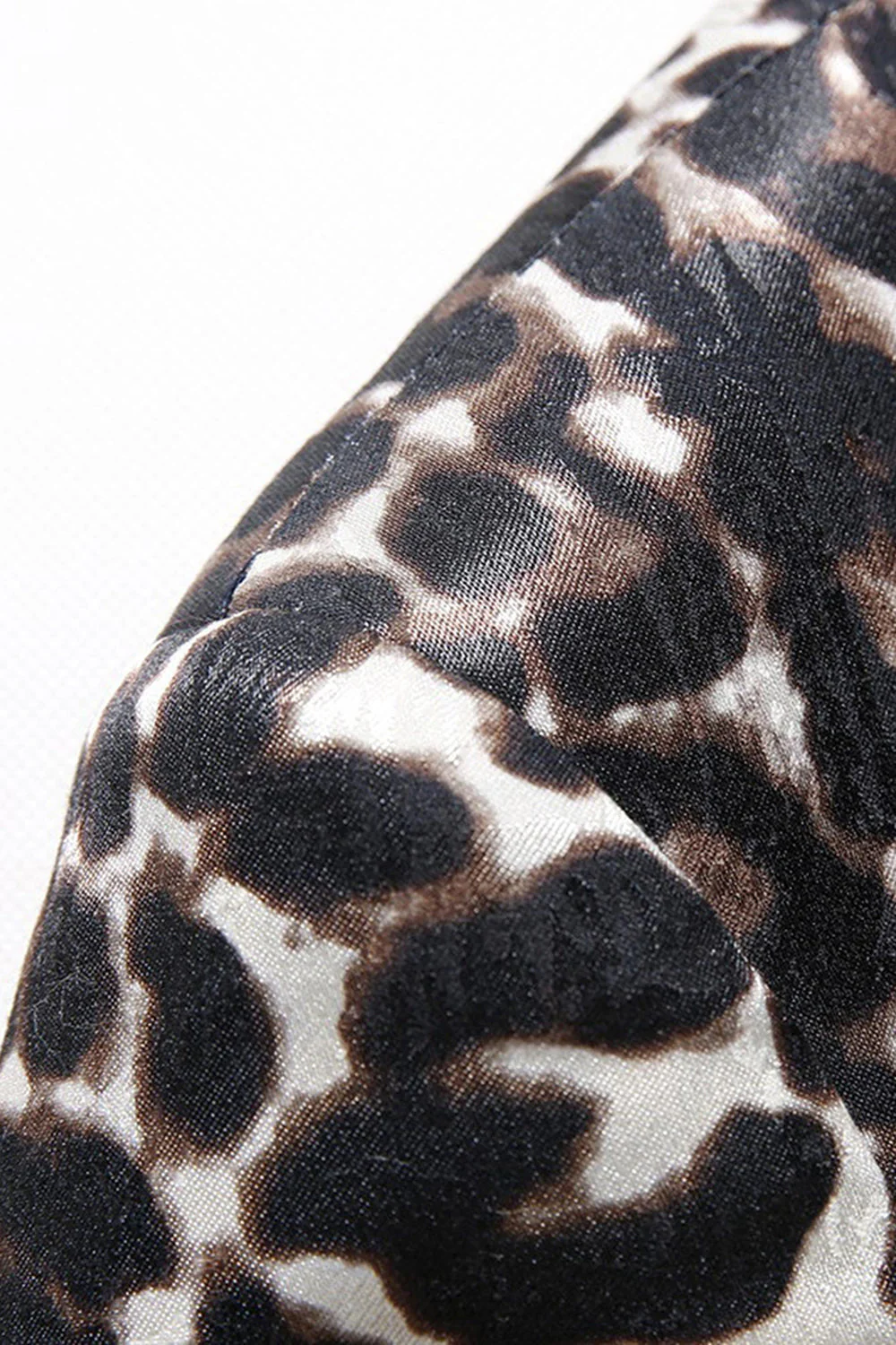 Leopard Peak Lapel 2-częściowe męskie garnitury na studniówkę - Image 7