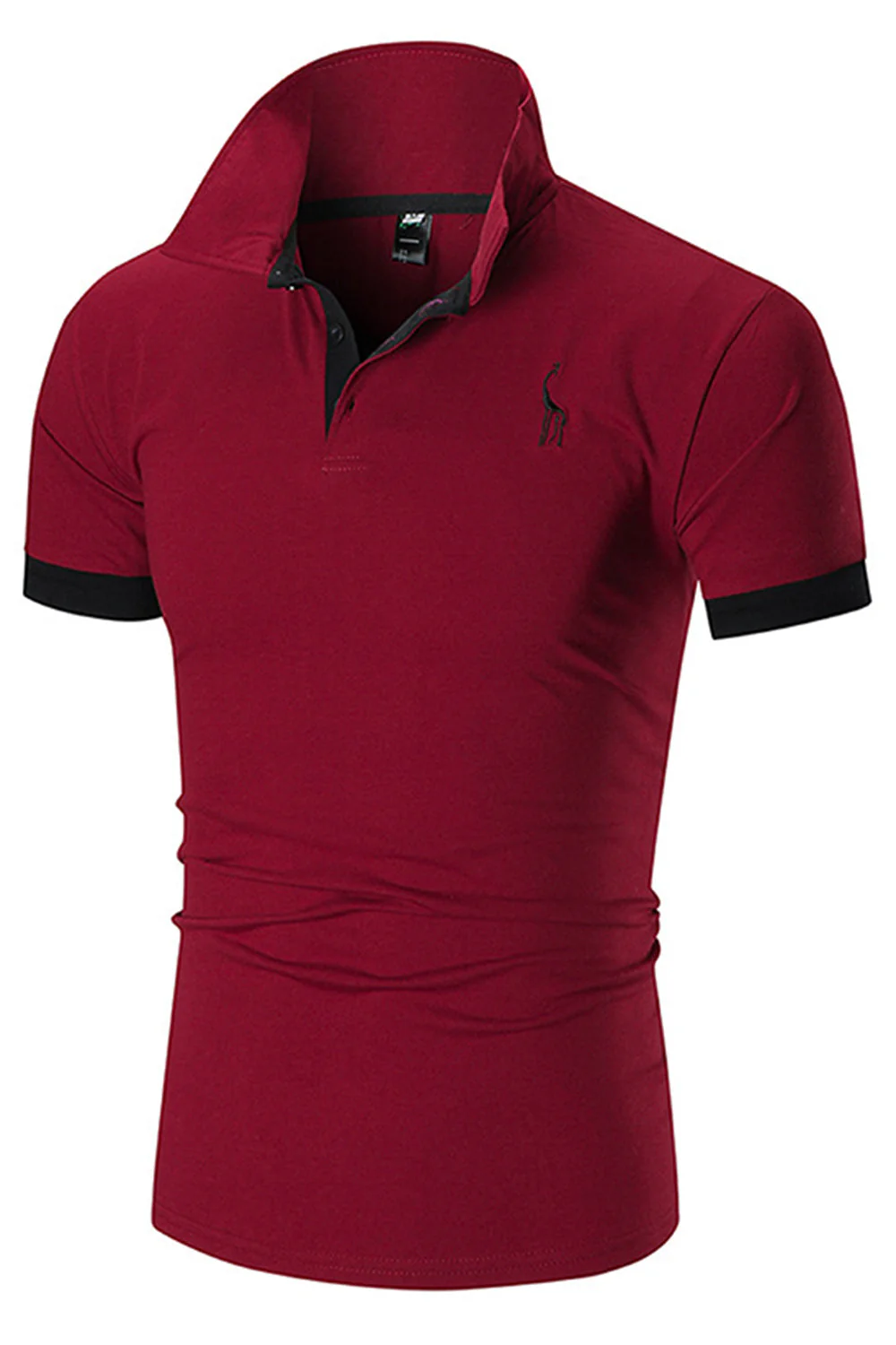 męska bawełniana koszulka polo slim fit - Image 3