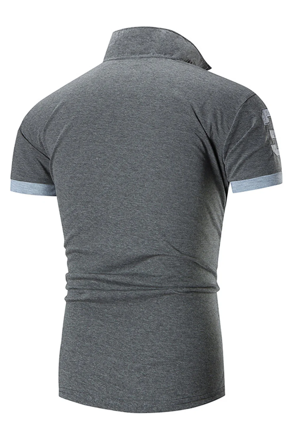 męska bawełniana koszulka polo slim fit - Image 6