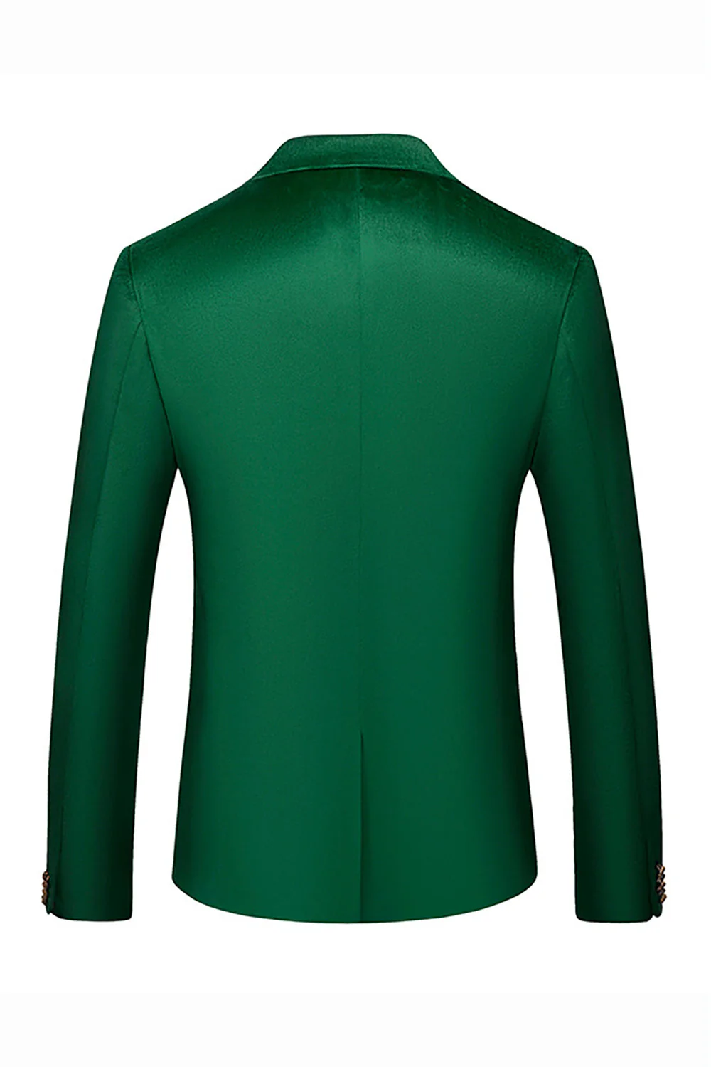Męska marynarka z klapami Green Peak Slim Fit z jednym guzikiem - Image 2