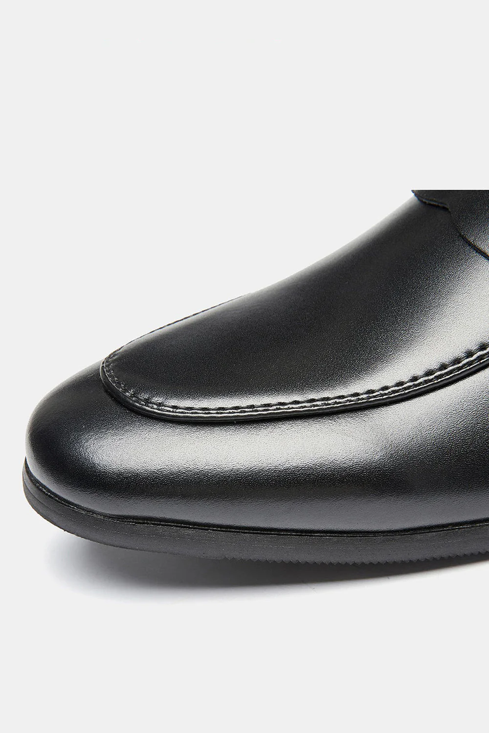 Męskie męskie buty imprezowe z brązowej skóry na wsuwane buty - Image 9