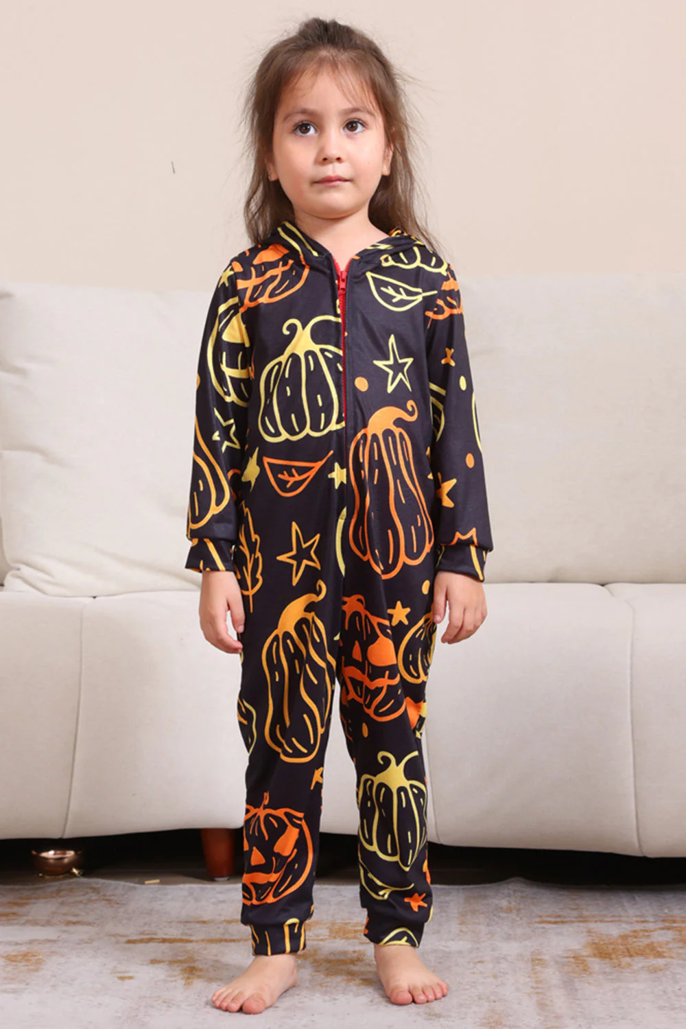 Zestaw Piżam Z Nadrukiem Rodzinnym Na Halloween - Image 11