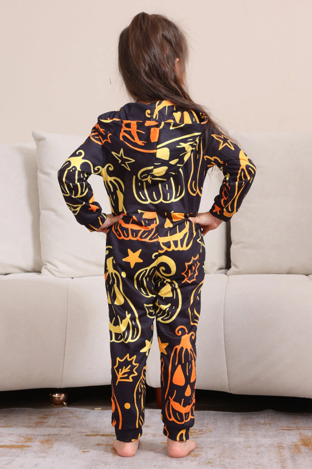 Zestaw Piżam Z Nadrukiem Rodzinnym Na Halloween - Image 12
