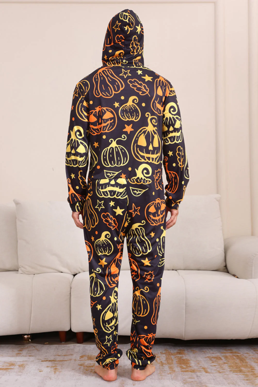 Zestaw Piżam Z Nadrukiem Rodzinnym Na Halloween - Image 3