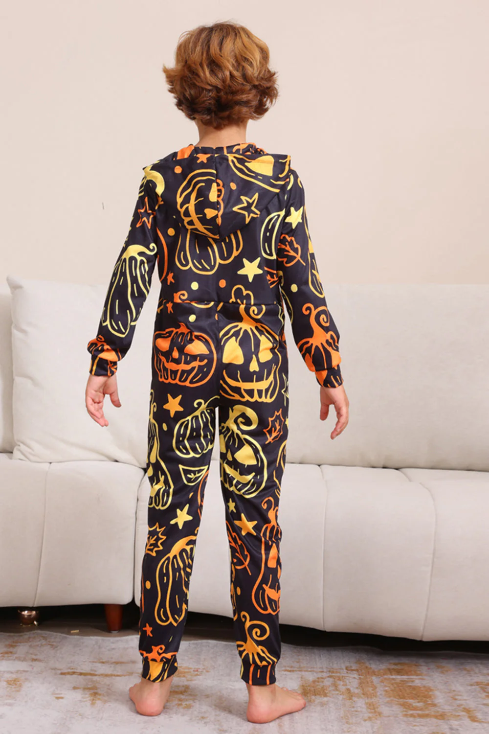 Zestaw Piżam Z Nadrukiem Rodzinnym Na Halloween - Image 9
