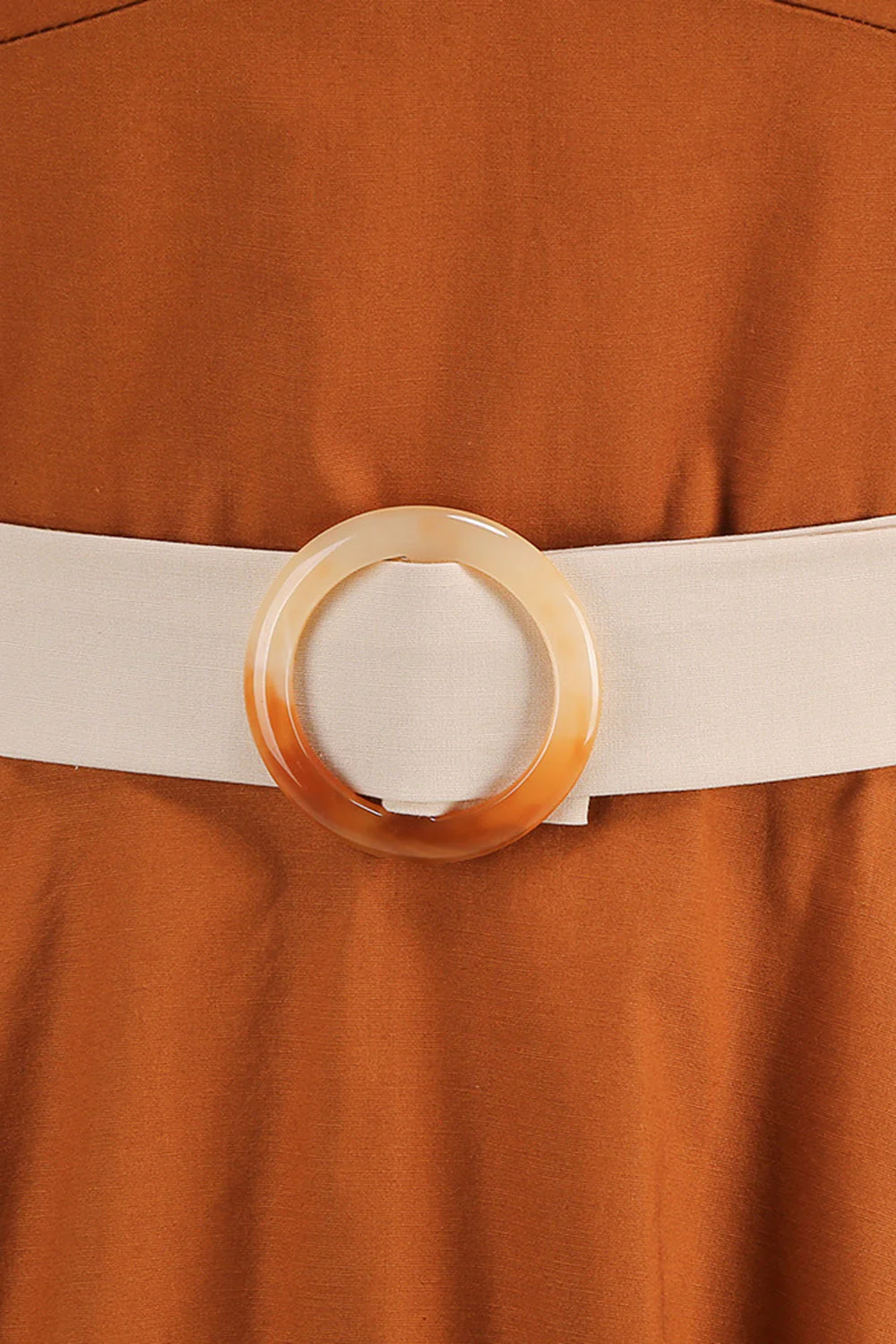 Niebieska sukienka A Line Halter Vintage 1950 - Image 10