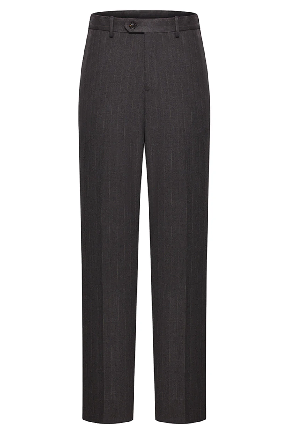 Peak Lapel 3-częściowe jednorzędowe kawowe garnitury męskie - Image 7