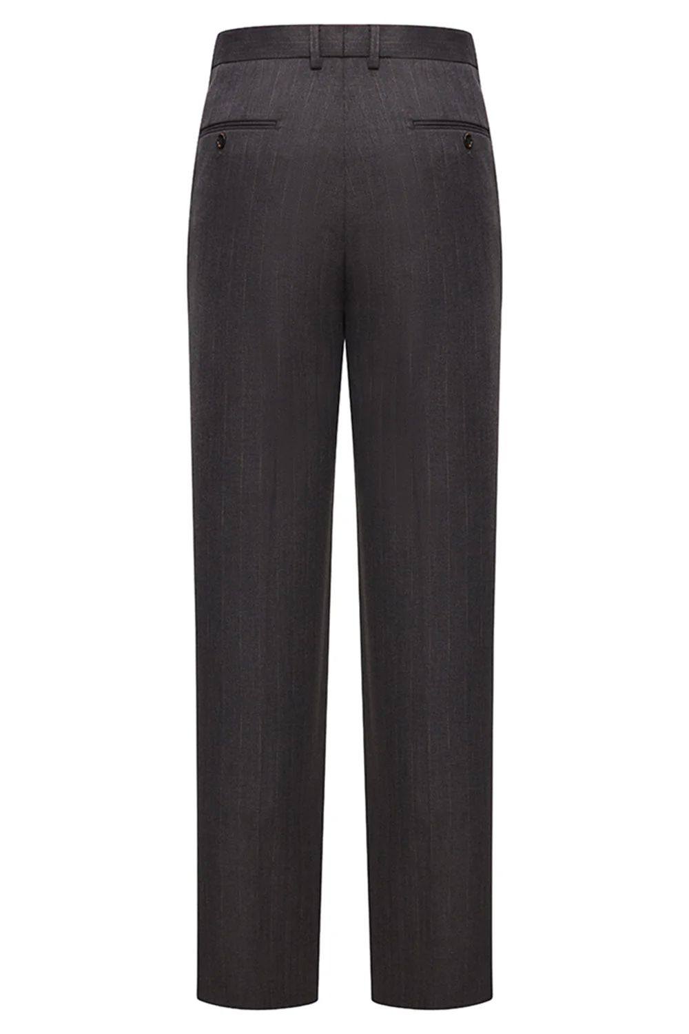 Peak Lapel 3-częściowe jednorzędowe kawowe garnitury męskie - Image 8