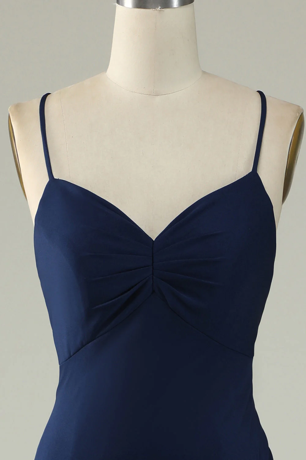 Plus Size Syrena Czerwona Sukienki Wieczorowe z Dzielonym Przodem - Image 11